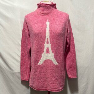 Cupcakes and Cashmere Pink Turtleneck Sweater